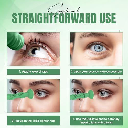 Paquete de Prueba OptiWand - Herramientas para Inserción y Remoción de Lentes de Contacto Blandos - Aplicador y Removedor de Silicona con Pinzas y - imagen 4