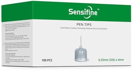 Puntas de Pluma Sensifine 32G x 4mm, Caja de 100, Compatibilidad Universal con la mayoría de Dispositivos de Pluma - imagen 1