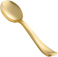 Cucharas de Plástico Doradas N9R - 72 Piezas, Resistente y Desechable para Fiestas, Bodas y Cenas - imagen 1