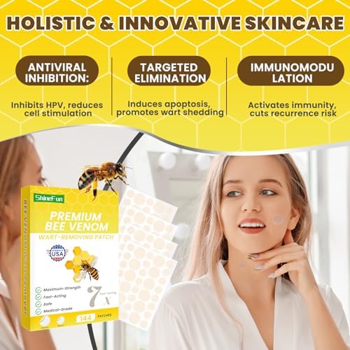 Parches Quitapapas ShineFun con Veneno de Abeja de Máxima Potencia - Rápidos, Indoloros y Portátiles | Ideales para Piel Sensible y Todos los Tonos - imagen 4