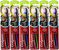 Cepillo de Dientes Colgate 360 Fresh N' Protect, Ultra Compacto, Suave (Colores Pueden Variar) - Paquete de 6 - imagen 1