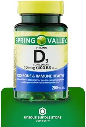 Vitamina D3 10 mcg (400 UI), 200 Gelatinas Blandas - Suplemento Dietético (Paquete de 1) - imagen 6