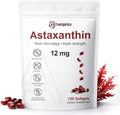 Suplemento Antioxidante ESTHFGPSV Premium Astaxantina 12mg con Vitamina E – 120 Softgels, Suministro para 4 Meses, Fuente de Microalgas, Apoya la - imagen 1