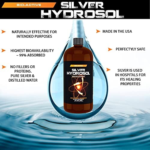 Coloidal de Plata Hidrosol 16 oz Advanced Bionetix, Natural y Recomendado por Farmacéuticos, Promueve un Sistema Inmunológico Saludable. - imagen 2