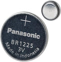 Batería de Litio Panasonic BR1225 3V - Paquete de 5 Piezas (1PACK X 5 Baterías de Uso Único) - imagen 1