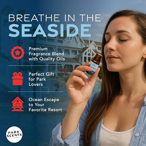 Aceite Esencial de Hotel de Lujo Park Scents Resorts – Fragancia de Parque Temático Floridano – Aromas de Trébol, Aloe, Cítricos y Margarita (10ml) - imagen 5