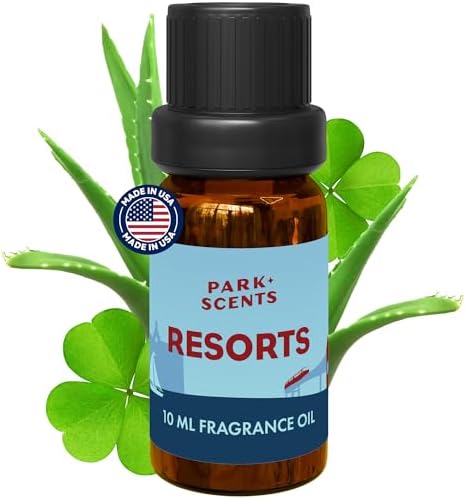 Aceite Esencial de Hotel de Lujo Park Scents Resorts – Fragancia de Parque Temático Floridano – Aromas de Trébol, Aloe, Cítricos y Margarita (10ml) - imagen 8