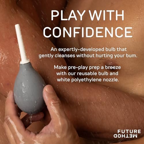 Bulbo Enema Reutilizable Sarolit - Bulbo Anal con Boquilla de Polietileno Blanca para Hombres y Mujeres, Capacidad de 50ml - imagen 2