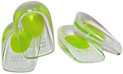 Paquete de 2 - Plantillas de Gel Livianas KidSole para Niños con Talones Sensibles, Espolones, Fascitis Plantar o Dolor de Tobillo (Tamaño 11-2 Verde) - imagen 1