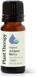 Aceite Esencial de Bayas de Enebro Orgánico Plant Therapy 100% Puro, Sin Diluir, Aromaterapia Natural, Grado Terapéutico 10 mL (1/3 oz) - imagen 1