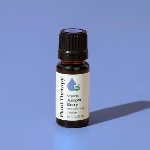 Aceite Esencial de Bayas de Enebro Orgánico Plant Therapy 100% Puro, Sin Diluir, Aromaterapia Natural, Grado Terapéutico 10 mL (1/3 oz) - imagen 6