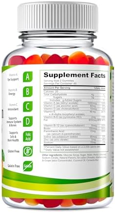 Gomitas Multivitamínicas Halal Greenfield Nutrition para Adultos - Sin Gelatina, con Vitamina D3, B6, B12, Zinc y C (90 piezas) - imagen 3