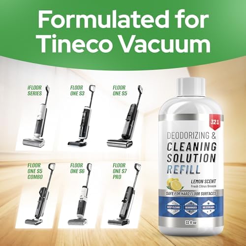 Solución de limpieza para pisos compatible con Tineco iFLOOR, FLOOR ONE S3, S5, S6 y S7 (excepto modelos de vapor) – Limpiador sin residuos ni rayas, - imagen 2