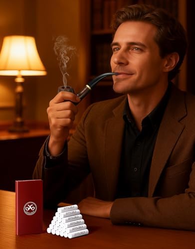 Filtros de Carbón Joyoldelf de 9mm - 120 Piezas para Pipa de Tabaco con Experiencia de Fumar Superior - imagen 7