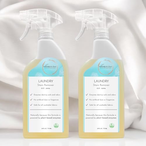 Spray Quitamanchas Enzimático Naturally It's Clean para Ropa 24 oz, Paquete de 2 Botellas - imagen 2