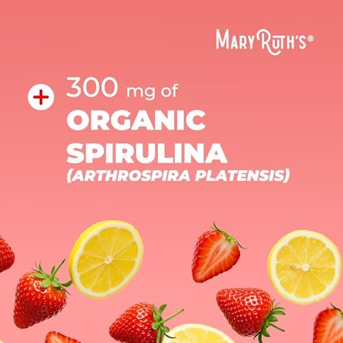 Gomitas de Espirulina MARYRUTH'S Orgánicas | Superalimento para mayores de 14 años | Antioxidantes | Veganas | Sin OGM | Sin Gluten | 90 Unidades - imagen 8