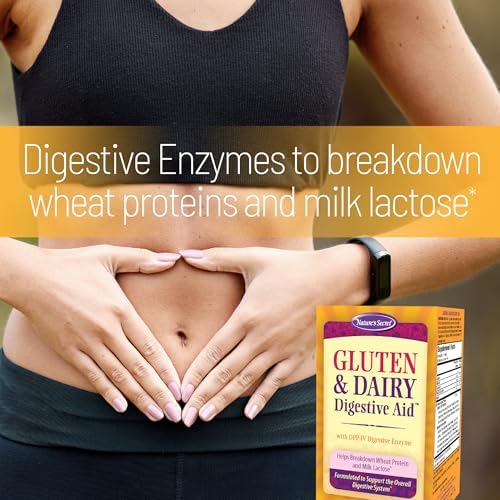 Nature's Secret Digestivo Sin Gluten y Lácteos - 50 Cápsulas - Ayuda a Descomponer Proteína de Trigo y Lactosa - 25 Porciones - imagen 5