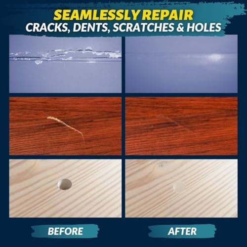 Kit de Reparación Coconix para Pisos y Muebles | Repara Rayones, Marcas y Abolladuras en Pisos de Madera, Muebles y Superficies Laminadas | - imagen 4