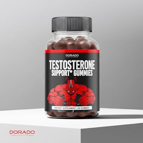 Gomitas de Testosterona para Hombres (60 piezas) - Suplemento Premium para Aumentar Testosterona, Apoya Fuerza, Resistencia y Rendimiento - Vegano, - imagen 5