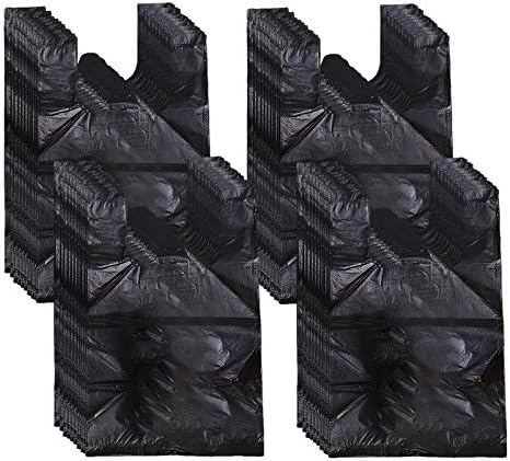 Bolsas de Desecho para Toallas Sanitarias 400 piezas con Asas para Productos Femeninos - Bolsa de Almacenamiento (Negro) - imagen 1