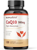 Bumjazz CoQ10 300mg - 120 Cápsulas - Alta Absorción - No Transgénico - Sin Gluten - Coenzima Q10 - Cápsulas de CoQ10 - imagen 1
