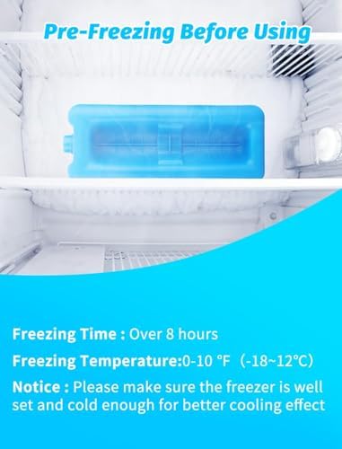 Funda de Viaje Mviioe para Viales de Insulina, Cooler Aislado para Medicamentos Diabéticos con Bloque de Hielo Protector - imagen 7