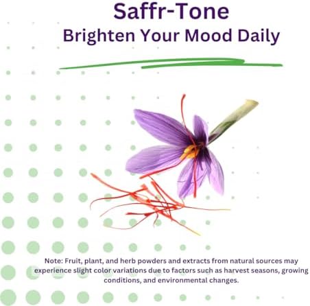 Saffr-Tone de Paradise Herbs, Extracto de Azafrán, Extracto Completo, Súper Potente, Ultra Puro, Vegano, No Transgénico, Sin Gluten, 60 Cápsulas - imagen 3