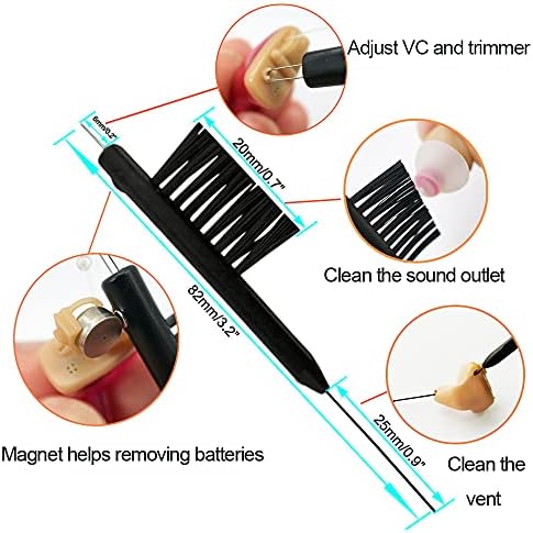 Filtros Cerumen Wax Guards para Audífonos Phonak/Unitron/Widex con Kit de Limpieza y Estuche – 6 Paquetes/48 Piezas - imagen 4