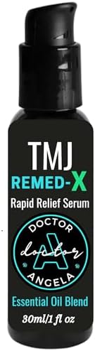 Suero Dr. A's TMJ Remed-X para Alivio de Mandíbula | Tratamiento Natural y Orgánico para TMJ | Aceites Esenciales que Alivian el Bruxismo y la - imagen 1
