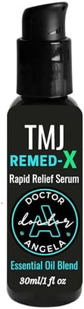 Suero Dr. A's TMJ Remed-X para Alivio de Mandíbula | Tratamiento Natural y Orgánico para TMJ | Aceites Esenciales que Alivian el Bruxismo y la - imagen 1