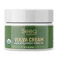 Bálsamo Orgánico para Vulva Seeq Wellness, Cuidado Íntimo, Soporte para Menopausia, Alivia Sequedad, Picazón, Ardor e Irritación - 2 oz - imagen 1
