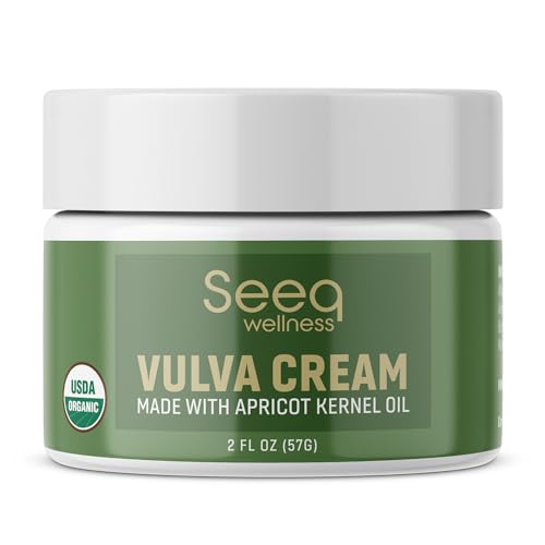 Bálsamo Orgánico para Vulva Seeq Wellness, Cuidado Íntimo, Soporte para Menopausia, Alivia Sequedad, Picazón, Ardor e Irritación - 2 oz - imagen 1