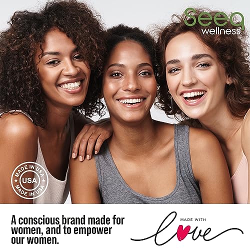 Bálsamo Orgánico para Vulva Seeq Wellness, Cuidado Íntimo, Soporte para Menopausia, Alivia Sequedad, Picazón, Ardor e Irritación - 2 oz - imagen 5
