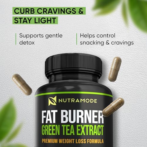 Píldoras para Quemar Grasa de Té Verde - Suplemento Dietético para Hombres y Mujeres - Acelerador del Metabolismo y Supresor del Apetito - 60 Cápsulas - imagen 5