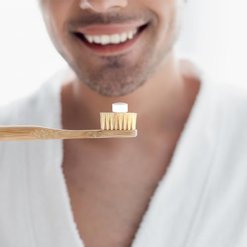 NanoMint | Tabletas de Pasta Dental Remineralizantes | Hidroxiapatita Nano Sin Flúor | 124 Tabletas | Ecológicas y Viaje | Refresca el Aliento y - imagen 6
