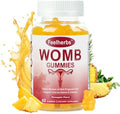 Gomitas Womb para Mujeres, Limpieza de Ovarios y Útero, Balance Femenino de Piña, Soporte Vegano para Fertilidad, 60 piezas - imagen 1