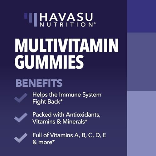 Gomitas Multivitamínicas para Adultos - Suplemento Diario con Vitamina C, D y Zinc para Hombres y Mujeres - 60 Unidades - Sabor Frutos Rojos - imagen 3
