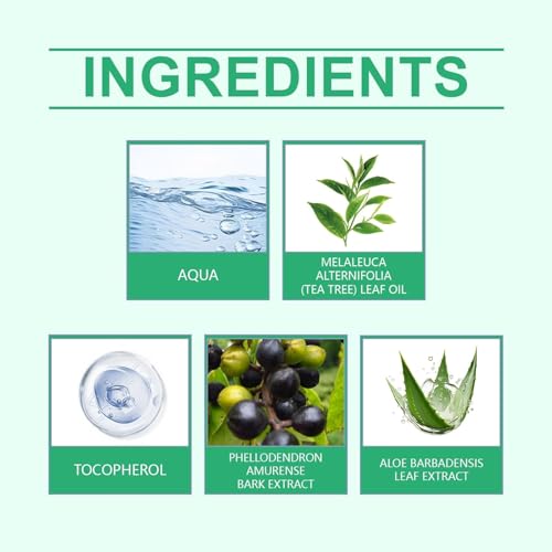 Spray Desinfectante para Pies 2PCS con Aceite de Árbol de Té, 100 ml/3.5 oz, Spray Transparente - imagen 3