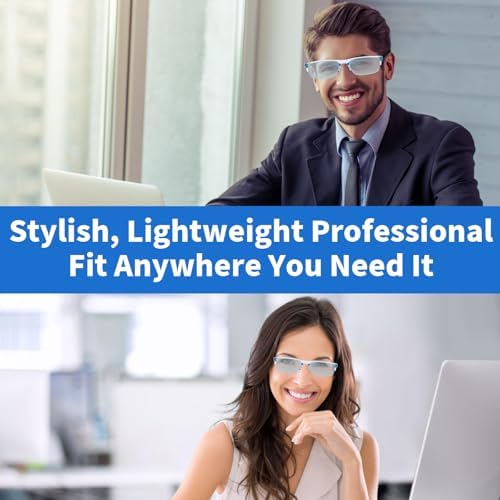 Gafas KURTOPLLY 2 Pcs con Enfoque Automático, Lentes Inteligentes Ajustables Anti-Luz Azul para Presbicia, Cambian de Color, Para Hombres y Mujeres - imagen 2
