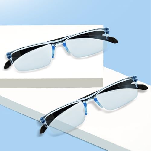 Gafas KURTOPLLY 2 Pcs con Enfoque Automático, Lentes Inteligentes Ajustables Anti-Luz Azul para Presbicia, Cambian de Color, Para Hombres y Mujeres - imagen 4