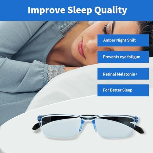 Gafas KURTOPLLY 2 Pcs con Enfoque Automático, Lentes Inteligentes Ajustables Anti-Luz Azul para Presbicia, Cambian de Color, Para Hombres y Mujeres - imagen 5
