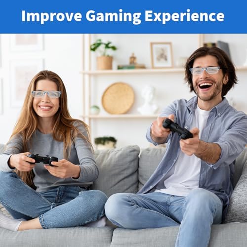Gafas KURTOPLLY 2 Pcs con Enfoque Automático, Lentes Inteligentes Ajustables Anti-Luz Azul para Presbicia, Cambian de Color, Para Hombres y Mujeres - imagen 7