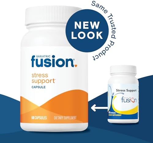 Suplemento Vegano Bariatric Fusion para el Estrés con Magnesio y Ashwagandha | Vitamina Diaria para Hombres y Mujeres | Libre de Gluten, Lácteos y - imagen 8