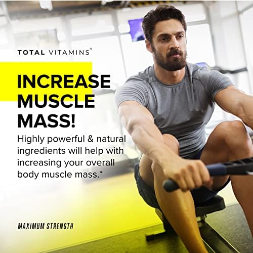 Suplemento de Testosterona para Hombres - Pastillas Alpha para Aumentar Testosterona, Crecimiento Muscular, Energía y Resistencia - imagen 2