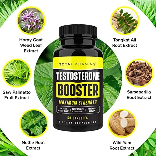 Suplemento de Testosterona para Hombres - Pastillas Alpha para Aumentar Testosterona, Crecimiento Muscular, Energía y Resistencia - imagen 5