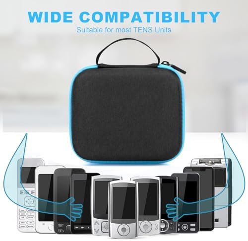 Electrodos para Unidad TENS con Estuche, 32 PZS de 2 y 2x4 Repuestos Autoadhesivos para Electroterapia, Compatibles con AUVON TENS, TENS 7000, - imagen 2
