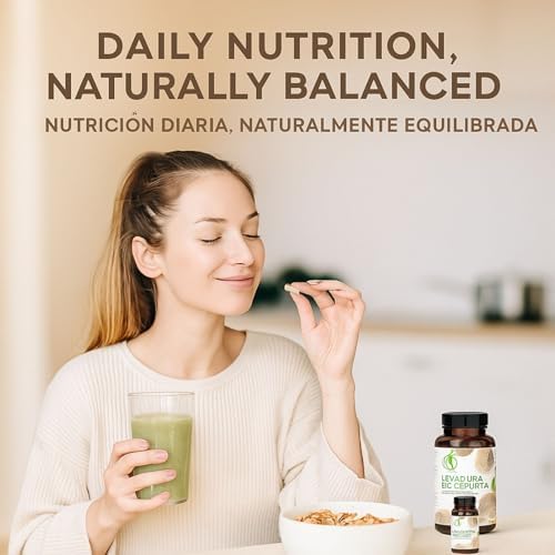 Levadura de Cerveza en Cápsulas – 1500 mg por Porción, 90 Cápsulas Veganas – 100% Natural, Hecho en EE.UU. – Superalimento Rico en Nutrientes para - imagen 7