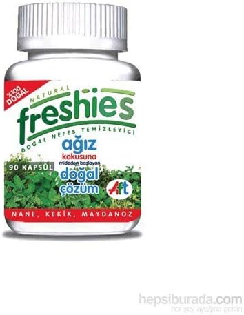 Cápsulas Gel Freshies para Mal Aliento - Menta Orgánica y Aceite de Perejil - Frescura por 3+ Horas - Amigables con Keto - 90 Contenidos - imagen 1