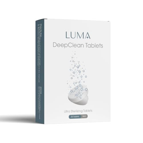 Tabletas DeepClean para LumaPod – Limpieza de Retenedores y Aparatos Dentales – Fórmula de Menta – Compatibles con Limpiadores Ultrasónicos – 30 - imagen 1