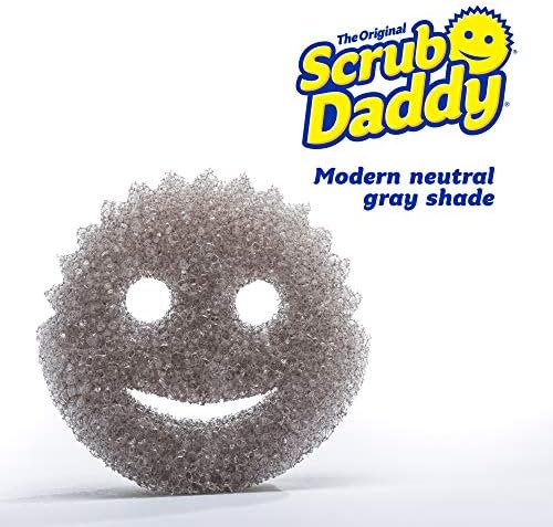 Esponja Scrub Daddy - Colección Estilo - Limpiador Sin Rayones para Platos y Hogar, Resistente a Olores, Suave en Agua Caliente, Firme en Fría, - imagen 2